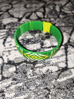 Abel & Lula women's bracelet new, handmade, green