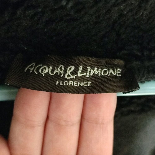 Acqua&Limone black outerwear like new