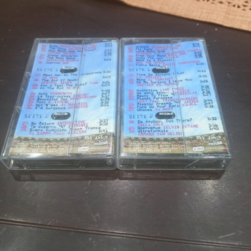 Future Trance Vol.3 cassette tapes like new, electronic genre, 2 pcs