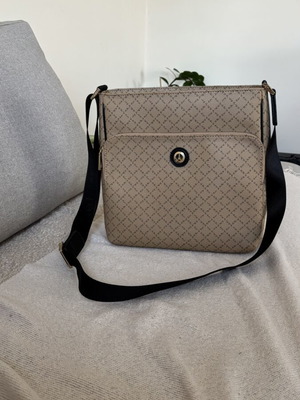 La tour Eiffel crossbody bag like new, black and beige