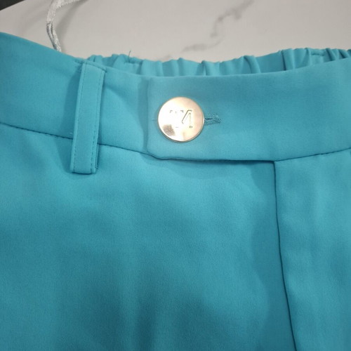 Toi&Moi turquoise high-waisted pants size S like new