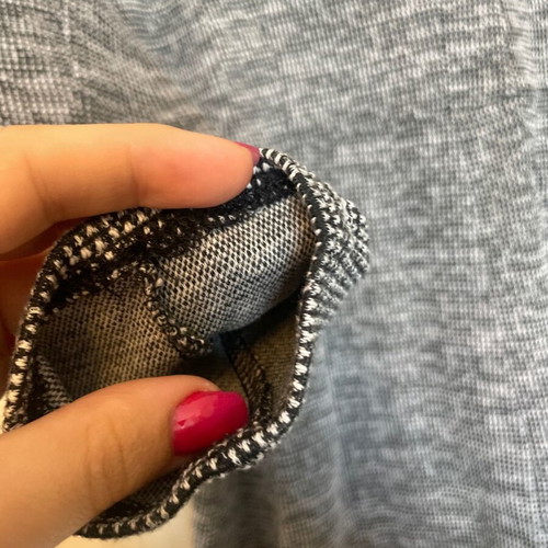 Gray XS cotton dress for office