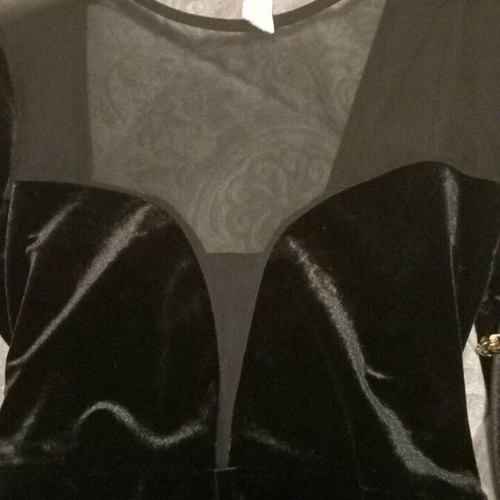 Women's impressive cocktail evening dress new, black, size L