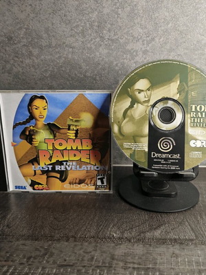 Tomb Raider The Last Revelation Sega Dreamcast used