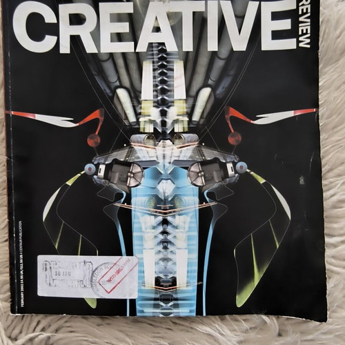 Creative Review magazine February 2002 used vintage design issue