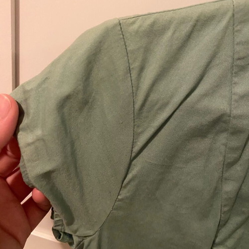 Calliope shirt like new, size large, green