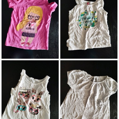 Summer clothes pack for 4 years old like new, multicolored
