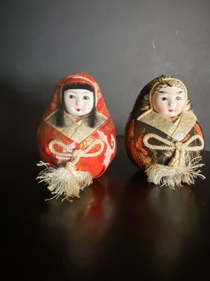 Kimekomi Ningyo handmade Japanese collectible dolls like new