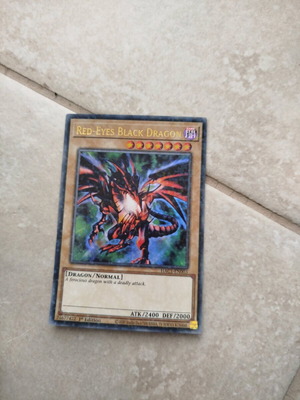 Red-eyes Black Dragon κάρτα Yu-Gi-Oh σε άριστη κατάσταση