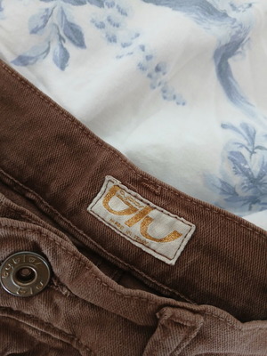 Byblos blu large pants used, brown