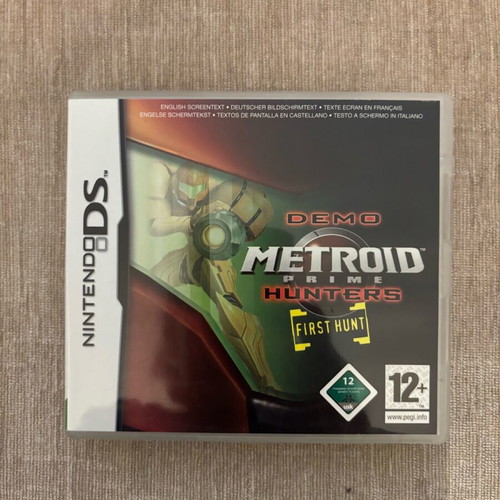 Metroid Prime Hunters First Hunt Nintendo DS used, complete