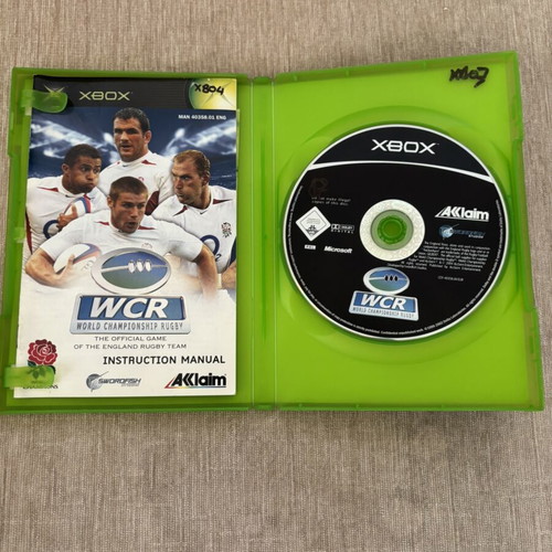 World Championship Rugby Xbox Original used, English full version