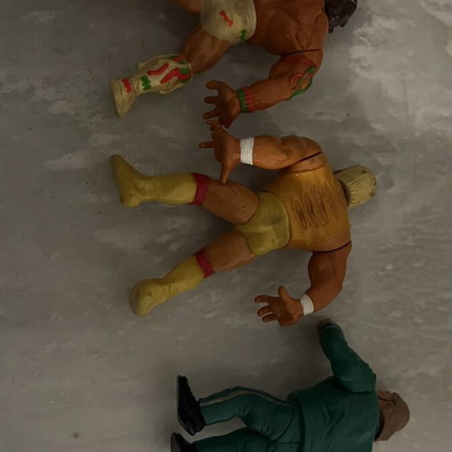 WWF vintage 90s figures set of 3 used