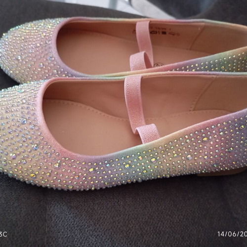 Ballerinas new, size 28, pink