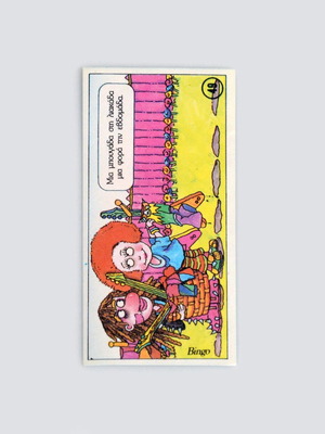 Rare Koukouroukou Sticker Pankakia No 49 Bingo 1987 like new