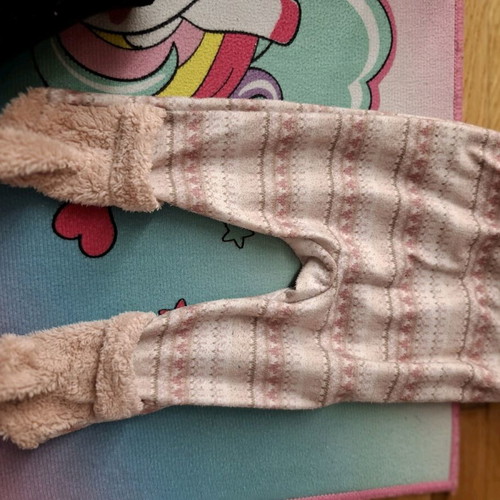 Baby pants with feet size 12-18 months used