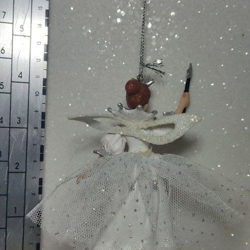 White fairy ornament