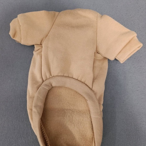 Small dog sweatshirt used, brown