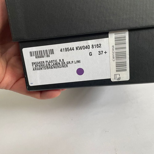 Gucci sneakers like new, size 37.5, silver