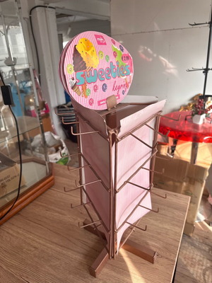 Rotating metal stand new, set of 4 pieces