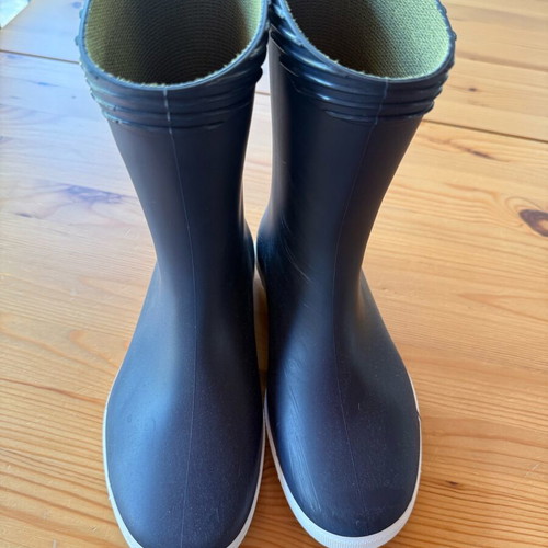 Children's rain boots used, size 35-36, blue
