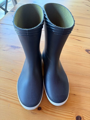 Children's rain boots used, size 35-36, blue
