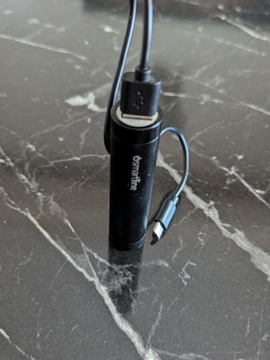 Portable charger used 2200 mAh for small devices