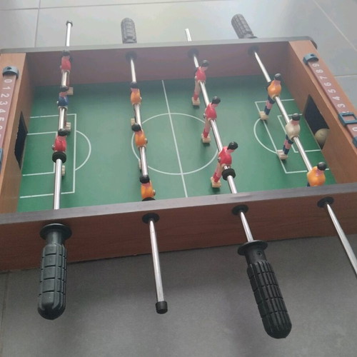 Wooden Foosball Table like new
