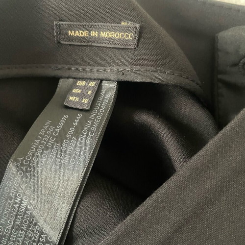 Massimo Dutti pants in black and dark blue, like new, size 40