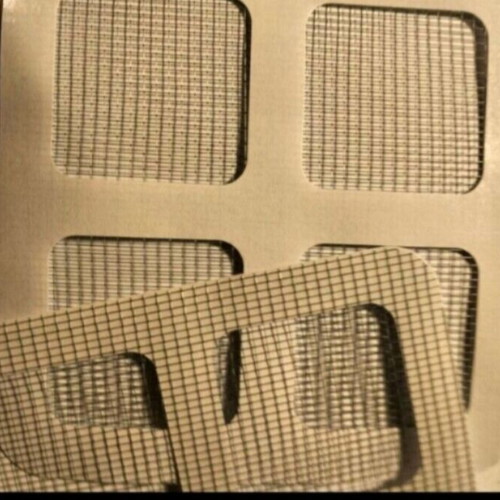Adhesive protective siphon screens, pack of 12 pieces