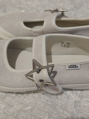 Vans άσπρες μπαλαρίνες νούμερο 38.5 καινούργιες
