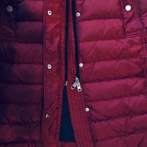 Tommy Hilfiger women's long jacket like new, size S, red