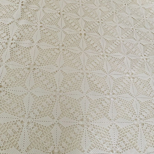 Vintage Handmade Crochet Tablecloth 1.50 x 1.50 m like new