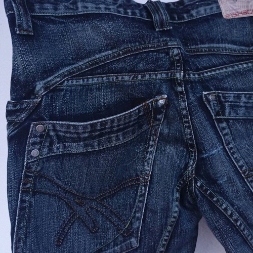 Дънки Fishbone vintage като ново, размер XL, синьо