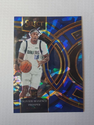 Κάρτα Olivier-Maxence Prosper RC Premier Level Cracked Ice Blue Prizm 2023-24 Select καινούργια