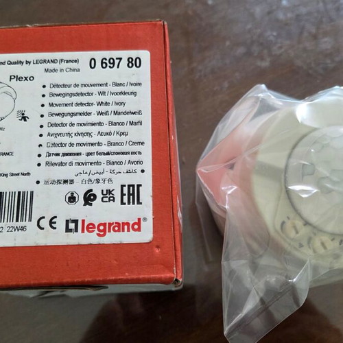 Legrand Plexo Wall-Mounted Motion Sensor