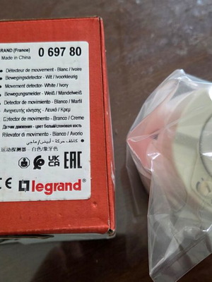 Legrand Plexo Wall-Mounted Motion Sensor