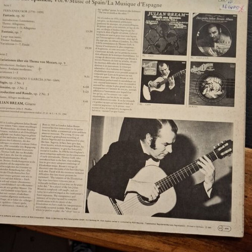 Julian Bream record used