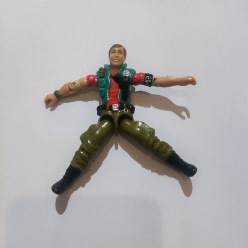 GI Joe Law vintage figure used, Hasbro 1987