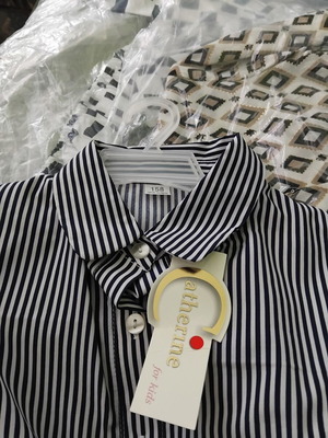 Catherine for kids striped shirt for 12-year-old girl