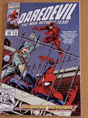 Daredevil (1964) #305 Marvel Comics like new