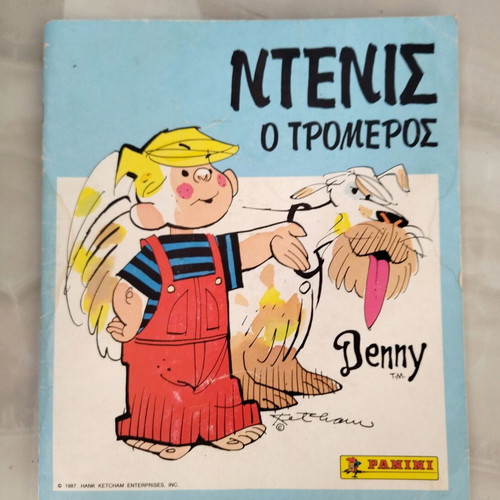 Panini Album Dennis the Menace like new