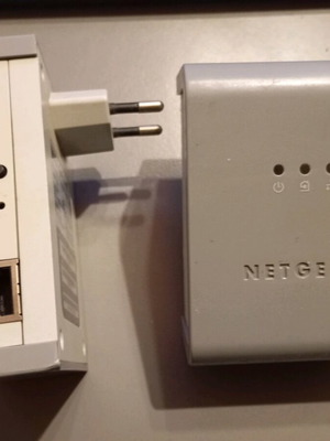 Power line AV Ethernet adapter Netgear used, 2 pieces