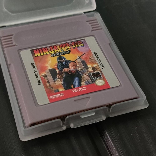 Ninja Gaiden Shadow Game Boy cartridge like new, retro action game