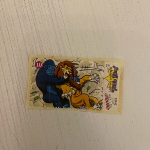 Vintage stickers used, pack of 3, 1990s