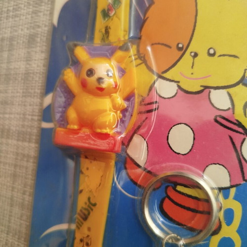 Picatchu watch and keychain, sealed, new