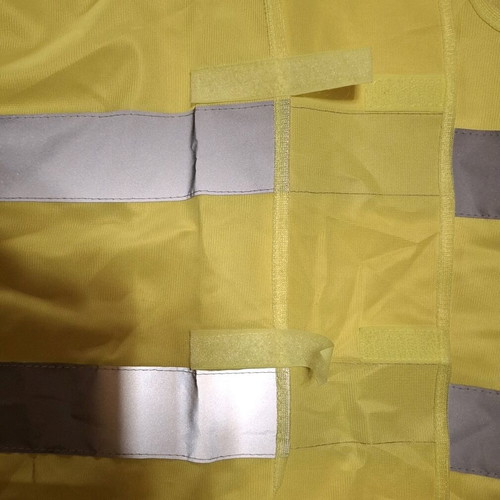 Safety vest fluorescent like new, one size, yellow