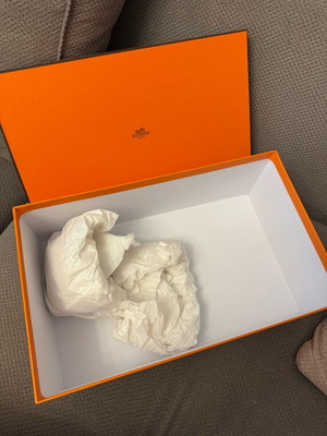 Hermes shoe box new