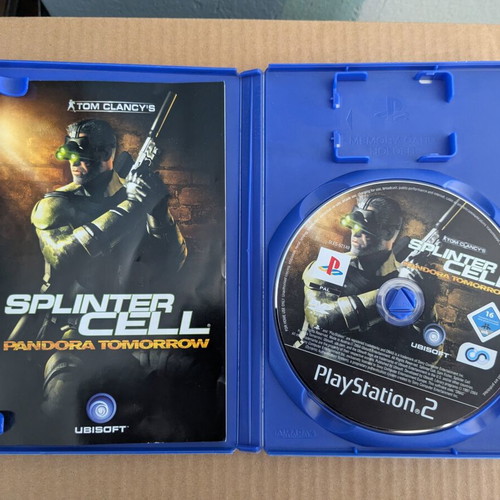 Splinter Cell PS2 used action game
