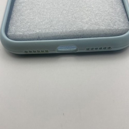 IPhone 11 case like new, light turquoise color